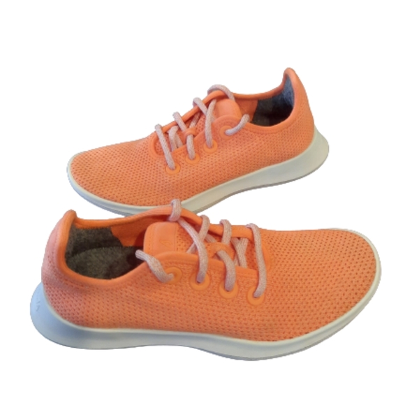 allbirds Other - Allbirds Tree Runner Orange/Peach Running Walking Sneakers Women's Size 7